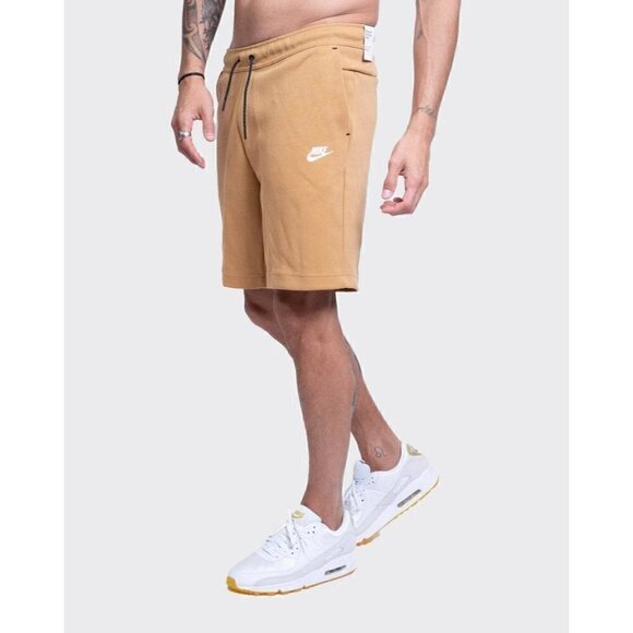 Nike Fleece Tech Shorts CU4503-722‎  Men’s NWT  # run training weightlifting - Picture 1 of 3